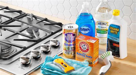 gas cooktop cleaner